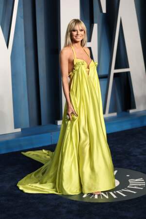 Heidi Klum à la soirée Vanity Fair des Oscars 2022 