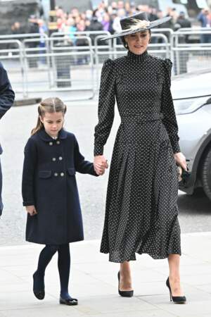 Kate Middleton et la petite Charlotte
