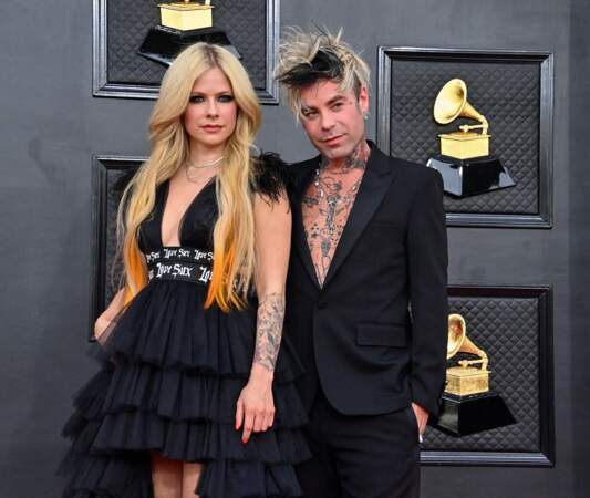 Grammy Awards 2022 : Avril Lavigne et Mod Sun 