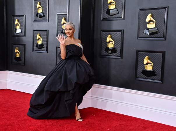 Grammy Awards 2022 : la rappeuse Saweetie 