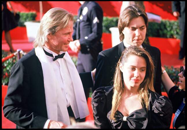 Angelina Jolie et son père Jon Voight
