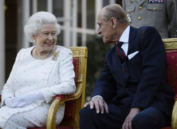 La reine Elizabeth célèbre ses 96 ans : en 2014 avec le duc d'Edimbourg