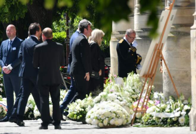 Brigitte Macron aux obsèques d'Antoine Alléno