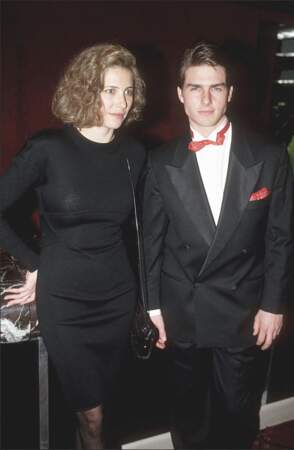 Tom Cruise et Mimi Rogers en 1987