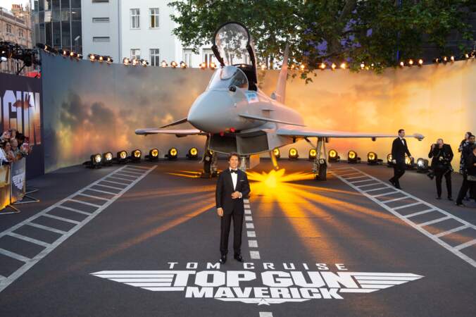 Avant-première de Top Gun : Maverick à Londres : Tom Cruise