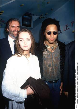 Lenny Kravitz et Vanessa Paradis en 1992