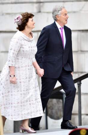 Tony Blair et sa femme Cherie