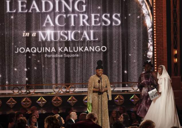 Joaquina Kalukango au Radio City Music Hall pour la 75e cérémonie des Tony Awards