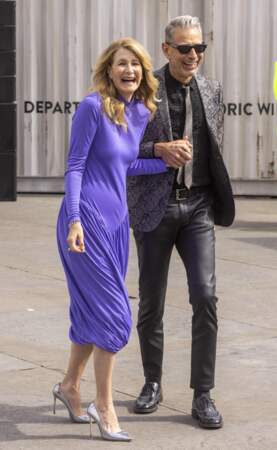 Photocall de Laura Dern et Jeff Goldblum à Londres le 27 mai 2022