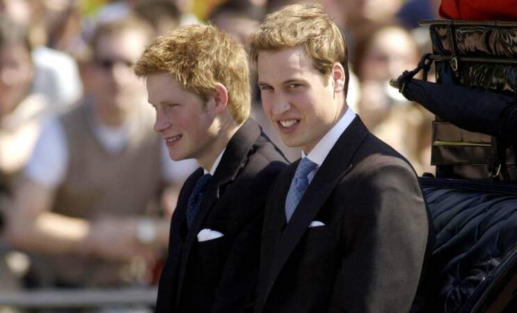 Harry et William en 2003