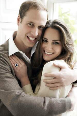 La photo de fiançailles de Kate et William