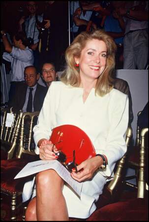 Catherine Deneuve à 47 ans en 1990