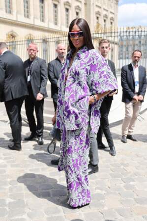 Naomi Campbell au défilé Louis Vuitton
