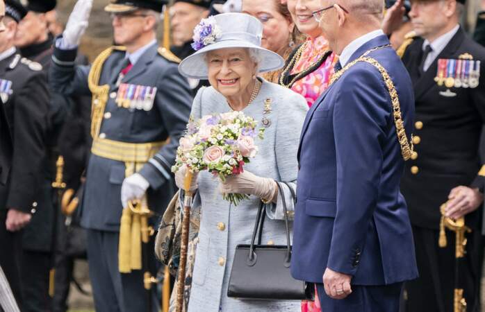 Premier jour du voyage en Écosse : Elizabeth II , Edimbourg le 27 juin 2022