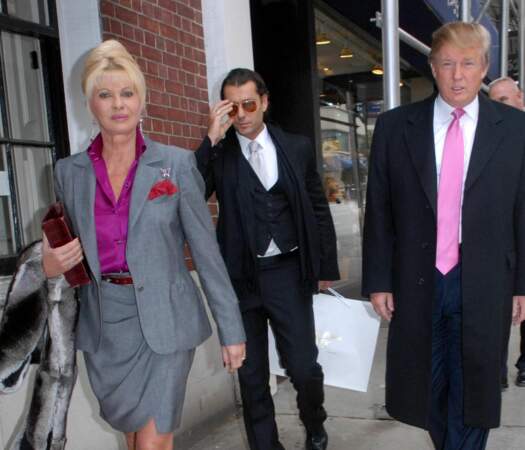 Donald Trump et Ivana (15 ans de mariage) : 25 millions de $