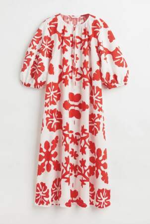 Robe en lin mélangé H&M, 49,99 euros