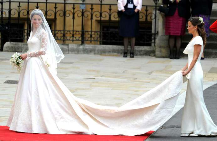 Pippa Middleton et son apparition très remarquée au mariage de Kate Middleton !