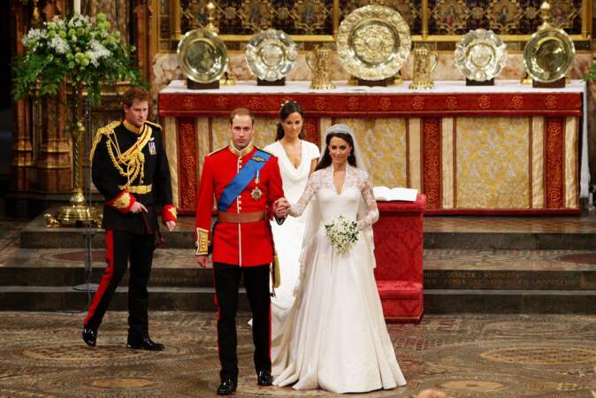 Pippa Middleton au mariage de Kate Middleton