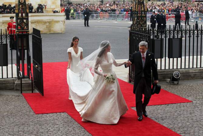Pippa Middleton au mariage de Kate Middleton