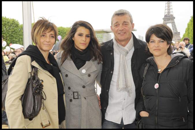 Les parents de Gregory Lemarchal, Karine Ferri et Charlotte Valandrey (41 ans) en 2009 