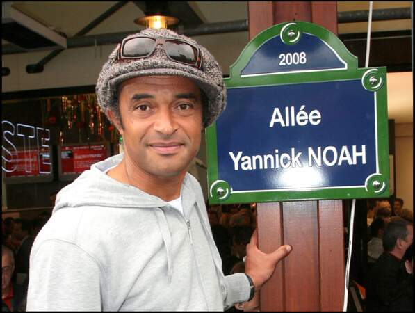 Yannick Noah (48 ans) en 2008
