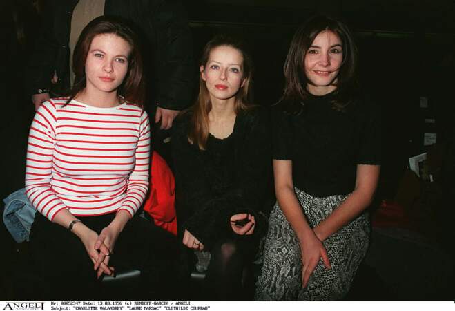 Laure Marsac, Clotilde Courau et Charlotte Valandrey (28 ans), en 1996