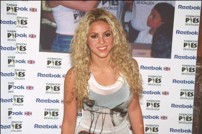 Shakira à 26 ans, en 2003