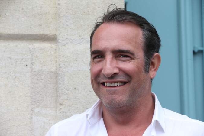 Jean Dujardin a 43 ans en 2015, à l'inauguration du cinéma communal Jean Dujardin à Lesparre-Médoc 