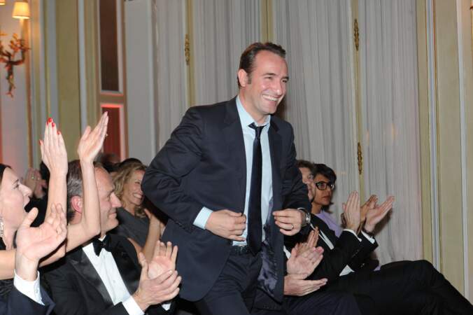 Jean Dujardin a 40 ans en 2012,  lors de la soirée GQ des hommes de l'année au Ritz à Paris