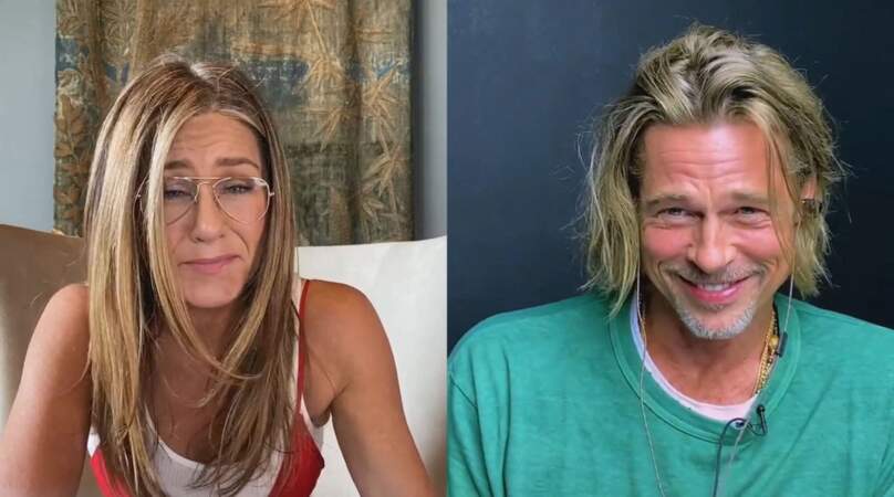 Brad Pitt et Jennifer Aniston en 2020, 56 ans