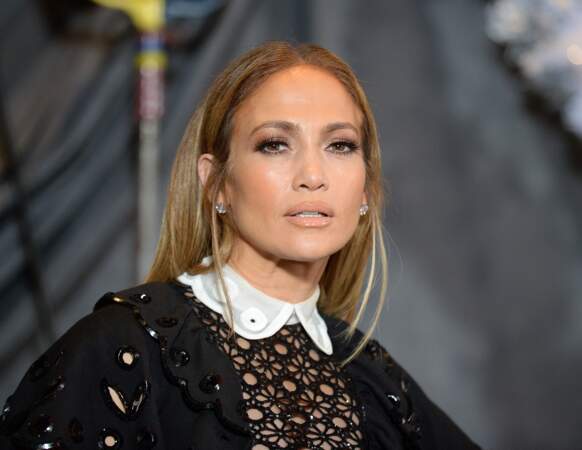 Jennifer Lopez à 49 ans, à l’hôtel Four Seasons à Beverly Hills, en 2018