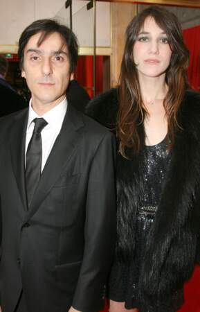 Yvan Attal et Charlotte Gainsbourg  à Paris en 2009