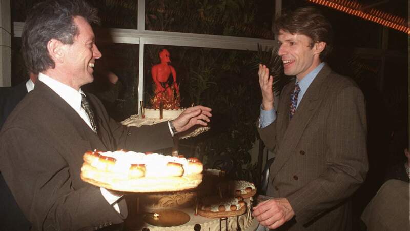 Lambert Wilson et Bernard Giraudea, Restaurant Patachou (1997)