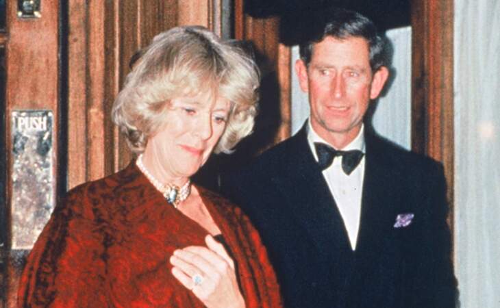 Camilla Parker-Bowles et le prince Charles en 1995