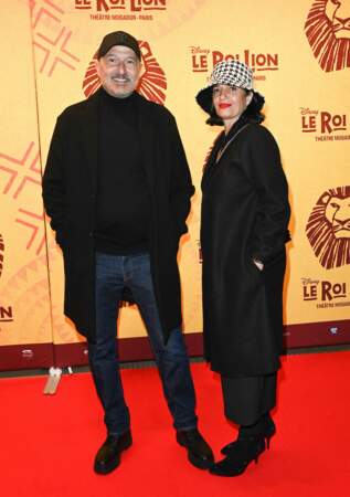 Daniel Lévi et sa femme Sandrine Aboukrat en novembre 2021