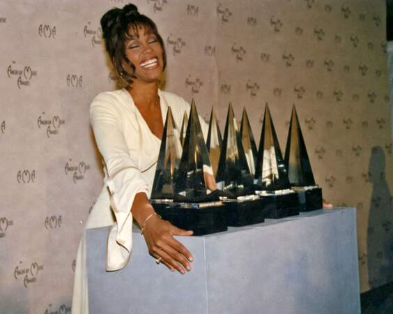 Whitney Houston aux American Music Awards en 1994