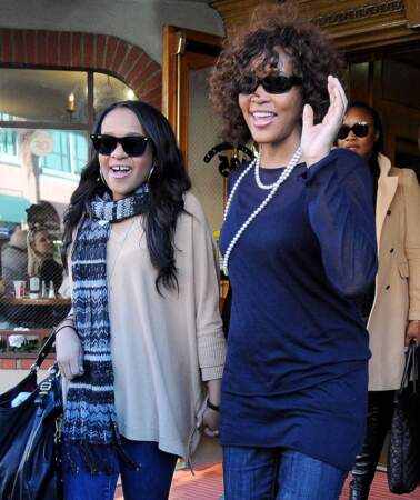 Whitney Houston et sa fille Bobbi Kristina Brown