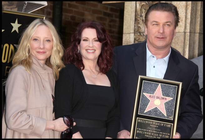 Anne Heche inaugure l'étoile d'Alec Baldwin sur le Hollywood Walk of Fame, en 2011