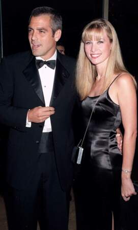 George Clooney et Céline Balitran, en couple de 1996 et 1999
