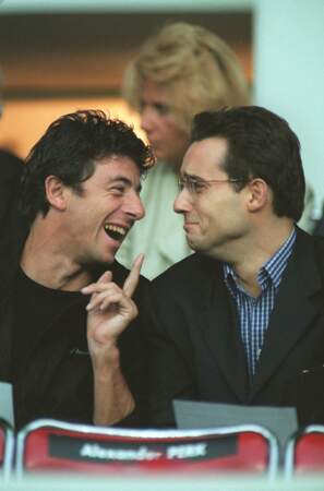 Patrick Bruel et Jean-Luc Delarue en 1996