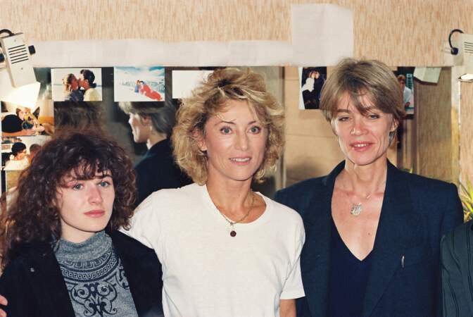 En octobre 1989 avec Sheila et la chanteuse Elsa 