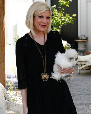 Tori Spelling possédait une poule baptisée Coco Chanel