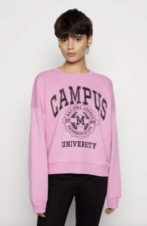 Sweat campus Only, 29,99 euros