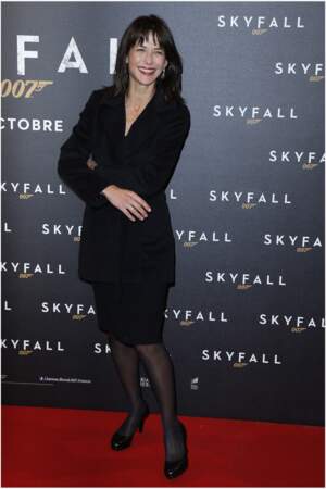Sophie Marceau en 2012 (46 ans) à la première de James Bond Skyfall