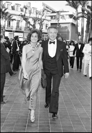 Jean-Pierre Cassel et sa femme Anne en 1983