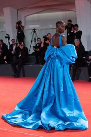 Jodie Turner-Smith dans une sublime robe de princesse à la 79e édition du festival international du film de Venise en 2022