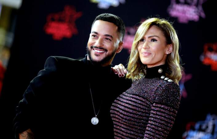 En 2019, Slimane et Vitaa (36 ans) lors de la 21ème édition des NRJ Music Awards à Cannes. 