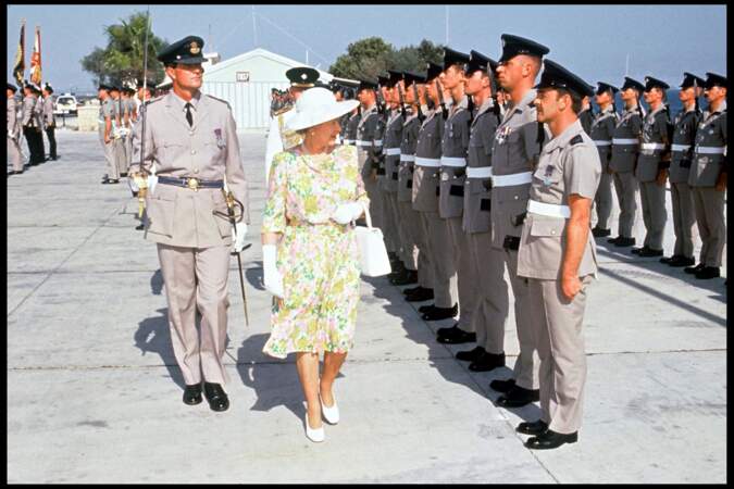 En 1993, la Reine Elizabeth II et le Prince Philip en visite à Chypre.
