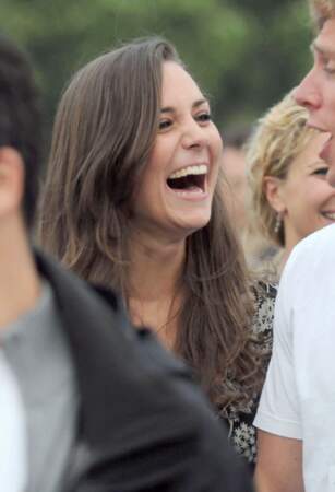 Kate Middleton (26 ans) au concert d'hommage à Nelson Mandela à Londres en 2008