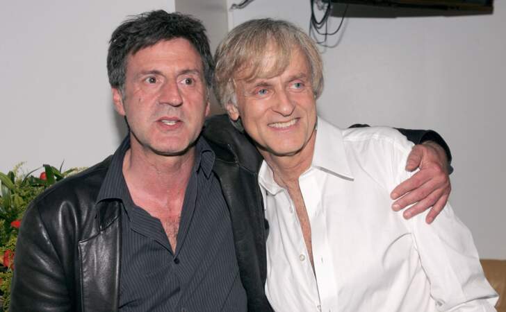 Dave (60 ans) reçoit Daniel Auteuil pour assister à son concert à l'Olympia de Paris en 2004